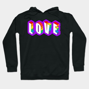 pride month love Hoodie